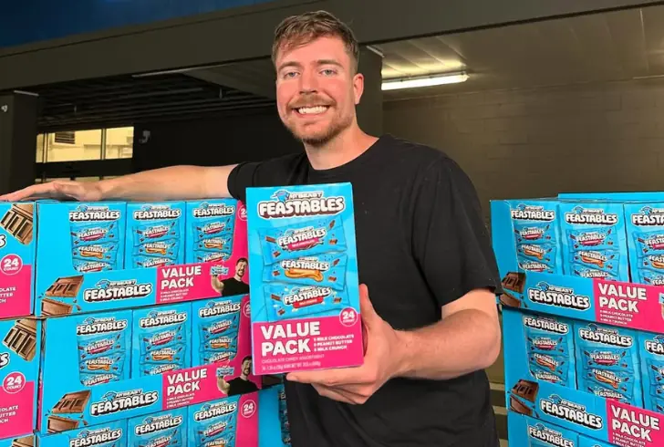 Feastables chocolate brand sales growth