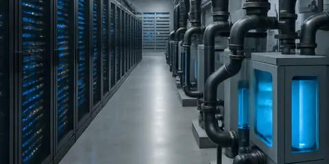 How Showers and Baths Keep Data Center Technology Cool