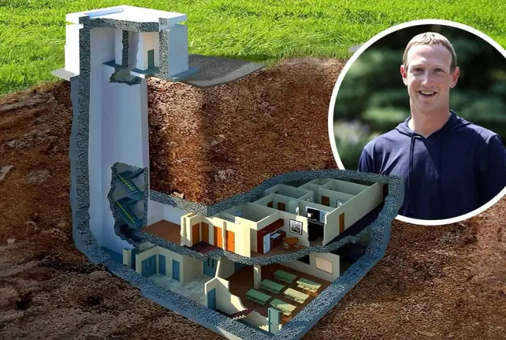 Mark Zuckerberg underground bunker construction
